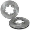 Toyota Hiace KDH / TRH 200 2 x Front Disc Rotors + Brake Pads (2005–2012)