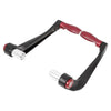 Motorcycle Red Pair 22mm Brake Clutch Lever Protector Hand Guard