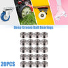 Make Model 20 x 1.5x4x2mm Double Metal Shield Car Deep Groove Ball Bearings