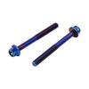 Make Model 4Pcs Colorful Titanium Alloy Hexagon Bolts Screws M6x55mm