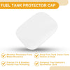 Toyota RAV4 (2006-2012) White Metal Fuel Tank Door Cap