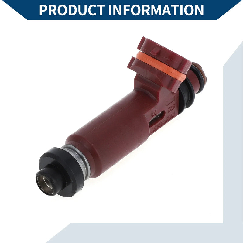 Mazda Miata 1.8 (1999-2001) 1 Pc Wine Red Fuel Injector BP4W-13-250