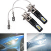 Car (H3) - White 6500K 80W 6000LM LED Headlight Bulbs