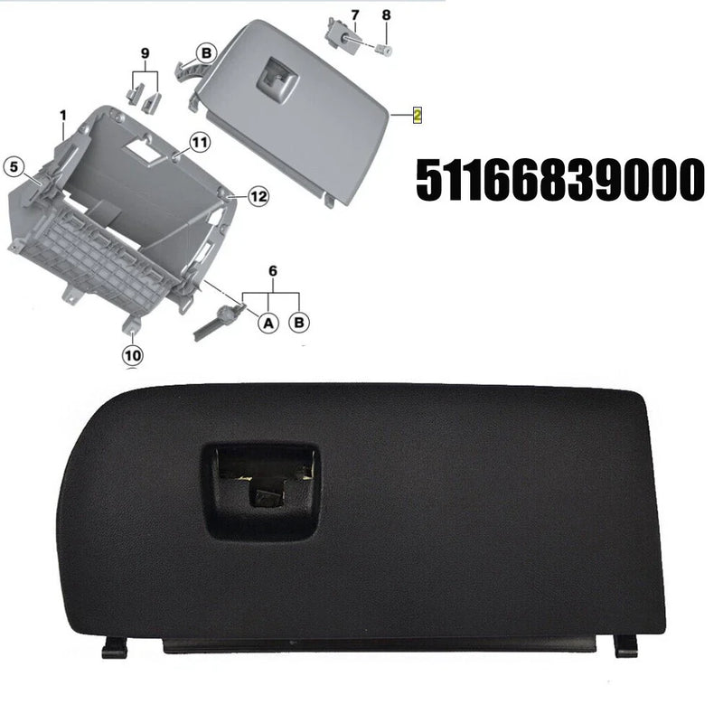 BMW X4 F26 Dash Glove Box / Front / (2015–2018)