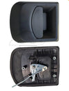 Iveco Daily Van Front Left Texture Black Outside Door Handle (2000–2011)
