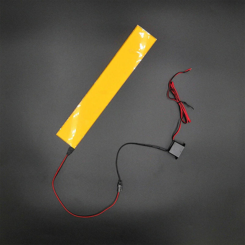 12V 12'' x 2'' EL Tape Electroluminescent Panel Neon Light Cuttable Back Light