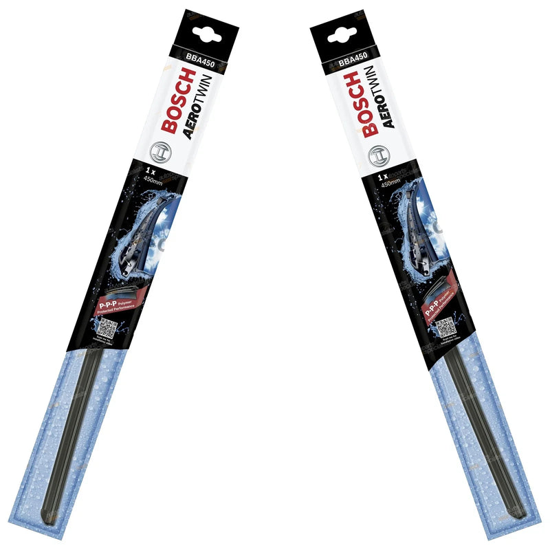 Mits. Sigma GK GN Front Pair Aerotwin Wiper Blades (1982-1987)