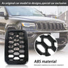 Jeep Grand Cherokee 7X Gloss Black Front Grille Honeycomb (2017-2022)