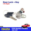 Door Lock Safety Key Set RH Fits Isuzu TFR Holden Rodeo Pickup Truck 1981-88 D08