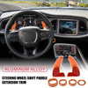 Dodge Charger, Jeep Steering Wheel Shift Paddle Extension Trim Set (2015-2023)