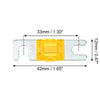 Car Truck Motorcycle 10 x 150A AFS Mini ANL Fuses