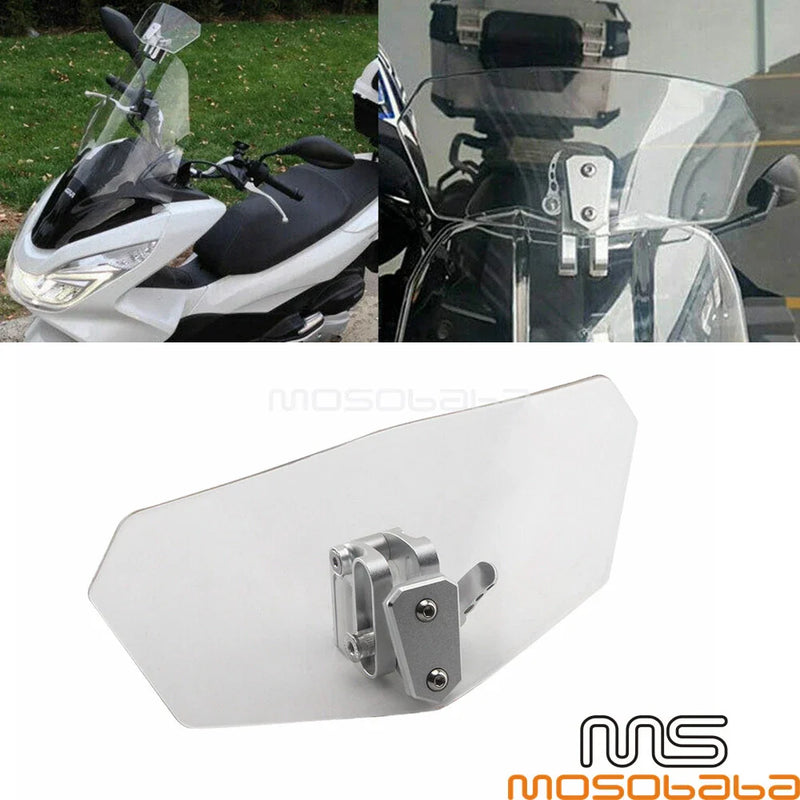 Harley Honda Aprilia Windshield Extension Air Deflector