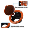Jeep Wrangler Orange Aluminum Alloy Gas Fuel Tank Cap Cover (2007-2017)
