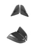 Tesla Model S Carbon Fiber Style Rear View Mirror Cover Trim (2014–2018)