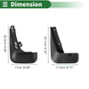Chevrolet Aveo Mud Flaps Splash Guard (2014-2016)