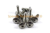 Yamaha R1 R6 10x Bolts m6 x 20mm Pan Mushroom Button Head Stainless