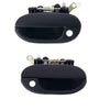 Hyundai Excel X3 2 x Front LH+RH Black Outer Door Handle (1994–1997)