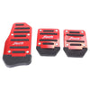 Car Manual - Red Aluminum Anti-Slip Foot Pegs (Sport Pedals)