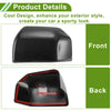 Ford F150 Black Side Mirror Cover Caps (2015-2020)