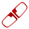 BMW 3 Series Carbon Fiber Red Interior Door Handle Cover Trim (1991-1999)