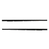 Pair Front Outer Weatherstrip Door Belt Fits Honda Civic EG 4D Sedan 1992-95