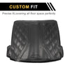 BMW X6 Diamond Pattern TPE Cargo Liner Rear Trunk Mat 5 Seats