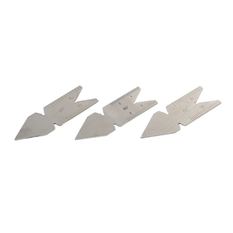 Lathe Tool Fishtail Thread Cutting Gauge Metric 60°