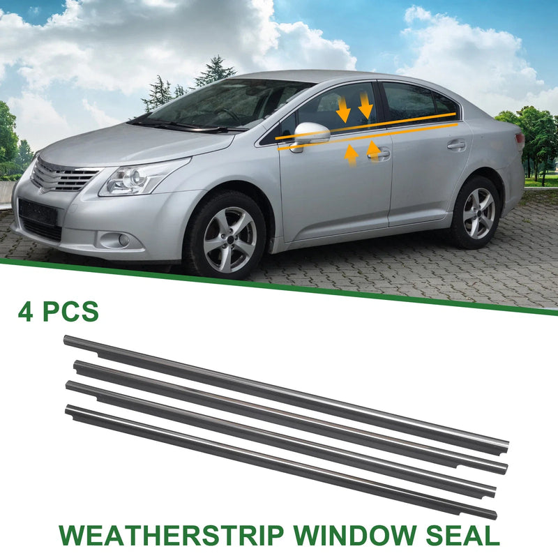 Toyota Camry 4 x Weatherstrip Window Seal (1997-2001)