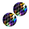 Universal Cars Holographic Cup Holder Insert Coasters