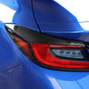Subaru BRZ Carbon Fiber Rear Tail Light Eyebrow Strip Covers (2021-2023)