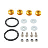Front Rear Trunk Hatch Lid for Make & Model Quick Release Band Fastener Clips