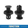 Honda Civic (2013-2019) - Automotive Fasteners 10 x Bumper Clips