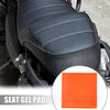 Make Model 35x35x1cm Motorcycle Seat Gel Pad Soft Cushion Orange