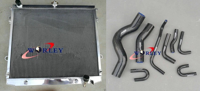 Landcruiser VDJ200R 200 Series 4.5TD V8 Diesel Radiator & Black Hoses (07-15)