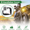 Motorcycle Hand Grips Cover Kit Handlebar Side Checkered