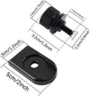 Harley Sportster Dyna Touring Softail Seat Bolt Tab Cover (2004-2023)