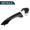 BMW X5 E53 (2000-2006) Black Front Right Exterior Door Handle