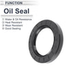 Oil Seal 60x90x12mm Black 5 Pcs Seal Ring Rotary Shaft Seal