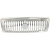 Grille For 2006-2011 Mercury Grand Marquis Chrome Plastic