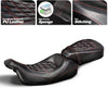 Harley CVO Touring Electra Street Glide Driver Passenger Seat (09-22)