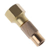 Quick Inflation Open Flow Through Design Threaded Tire Chuck