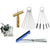 Carburetors Dirt and Carbon Removal Kit 13 Needles 15 Brushes