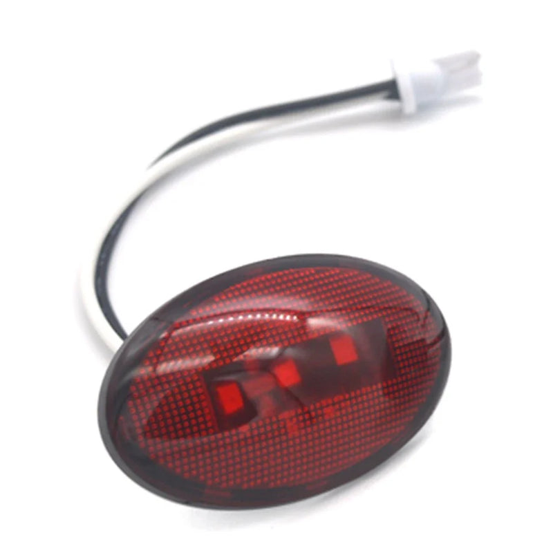 Car, Bus, Truck, Trailer, Van, Tractor 3 x LED Oval Side Marker Lights