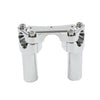 Harley Dyna, Road Glide Chrome 3.5" Handlebar Riser & Top Clamp (2006-2023)