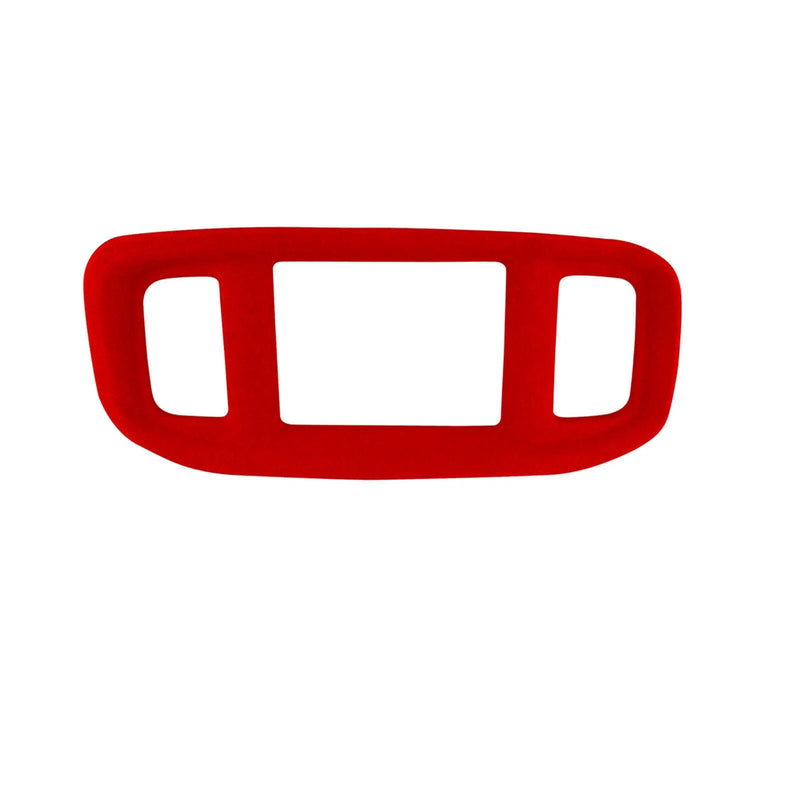 Dodge Charger 1x Red Central Control Navigation Panel Cover (2015-2023)
