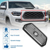 Toyota Tacoma (2019-2020) Chrome Silver Tone Front Hood Bumper Grille