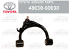 TOYOTA LAND CRUISER LX450D LX570 Genuine Front Suspension Upper Arm Left