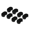 Boat Side Pocket Holder Rectangular Can-SB Horizontal Flush Mount Black