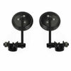 Cafe Racer 3" Round Motorcycle Mirror with Handlebar Clamp Black (2020-2023)