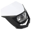 Supermoto Dirt Bike - White Universal Headlight Fairing
